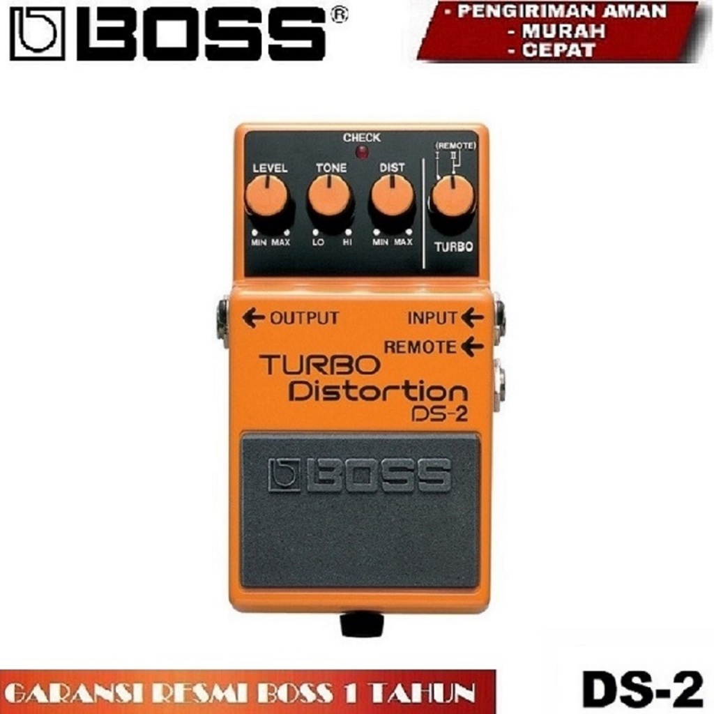 Boss Turbo Distortion DS2 / DS 2 Original / New