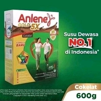 

Anlene gold 5x coklat 600 gr