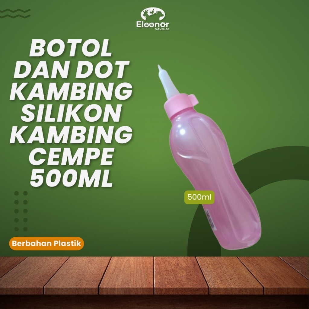 Botol Dot Kambing Cempe Domba Silikon 500Ml