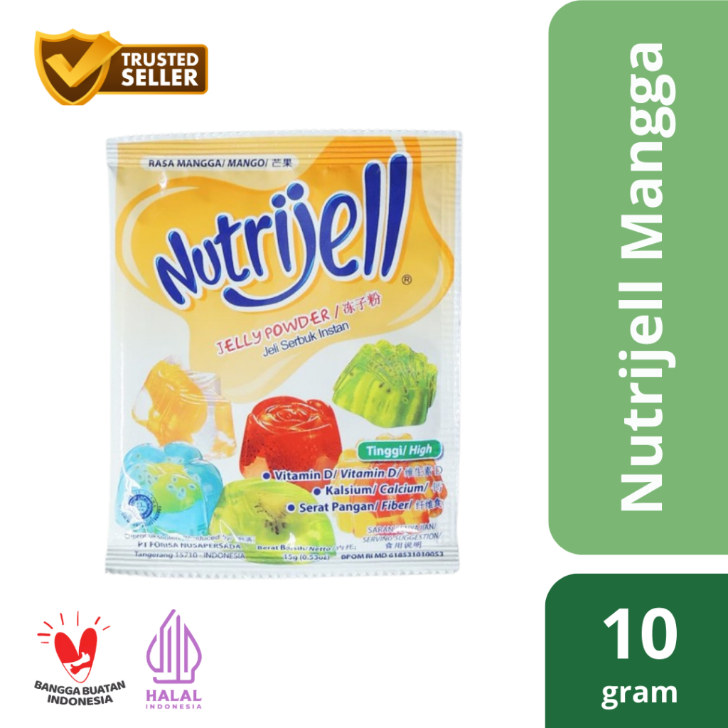 

Rasa - Nutrijell Mangga Sachet 10 gram