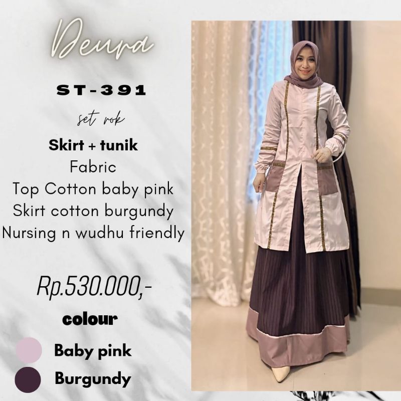 Deura SD 390 / Stelan Deura/ Deura Set / Deura Collection/ Deura Fashion/ Deura Edisi Lebaran 2024 /