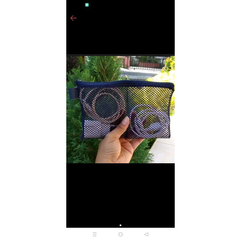 PROMO TAS JARING ORGANIZER POUCH JARING TEMPAT PENSIL TEMPAT WADAH SABUN KOSMETIK ALAT MANDI TERMURA