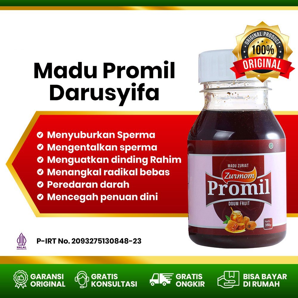 MADU ZURIAT PROMIL / Madu progam hamil / madu zuriat promil BPOM ORIGINAL