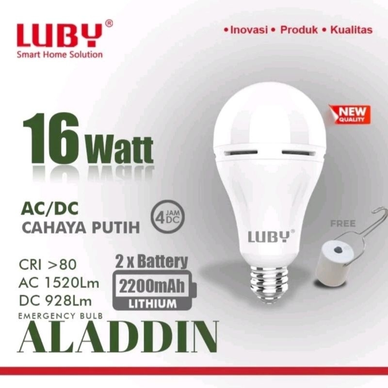 LUBY ALADDIN 16WATT / ALADDIN / LED EMERGENCY