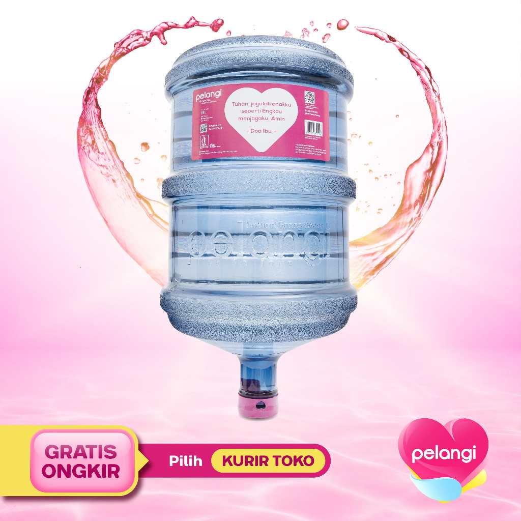 

PELANGI - Air Mineral Galon Isi Ulang (19 Liter)