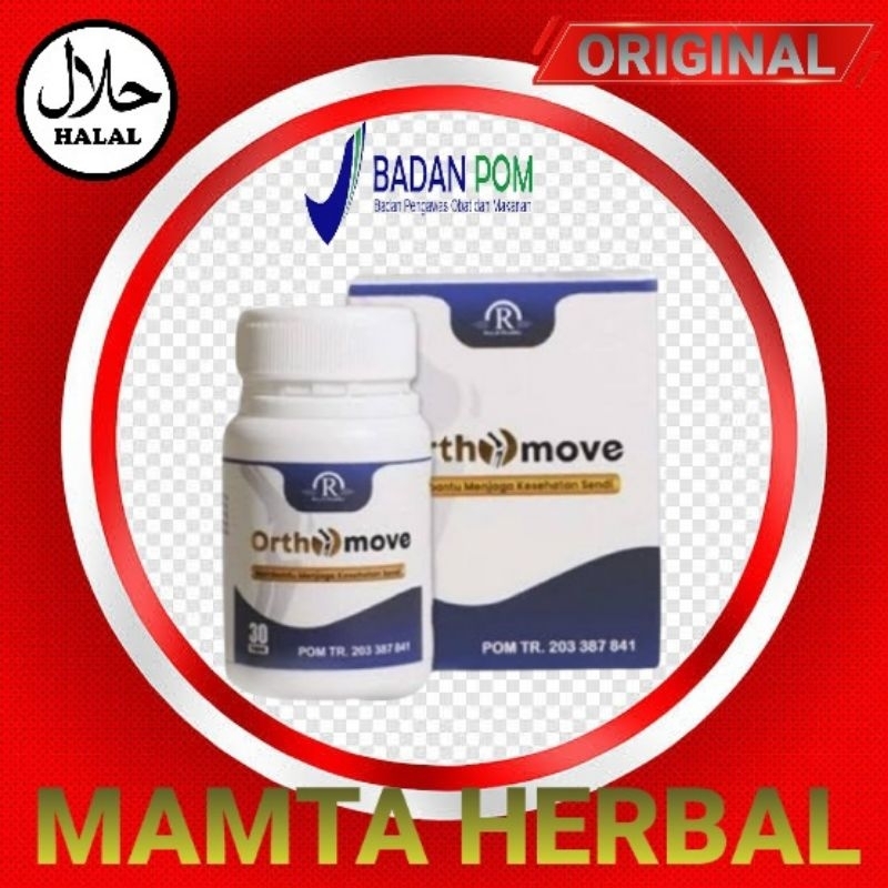ORTHOMOVE OBAT ASAM URAT NYERI SENDI SYARAF KEJEPIT HERBAL ALAMI ORTHOMOVE ASLI