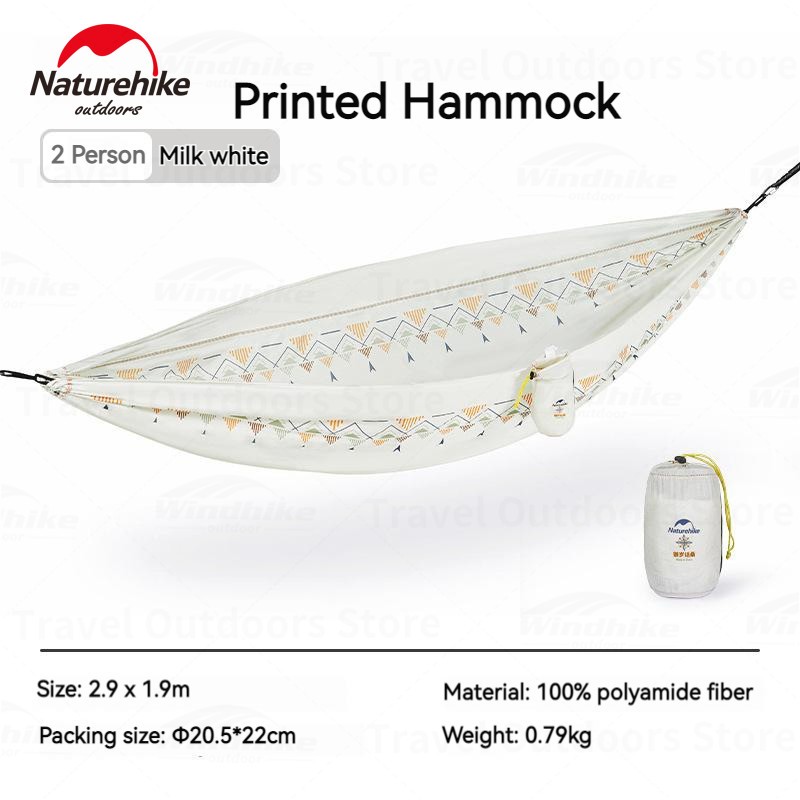 HAMMOCK SINGLE NATUREHIKE CNH22HJ004 - TEMPAT TIDUR GANTUNG 1 ORANG