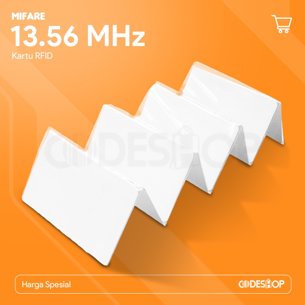 

Rfid Mifare 13.56Mhz Kartu NFC Card 13.56 Mhz ISO 14443A ECO Smartcard
