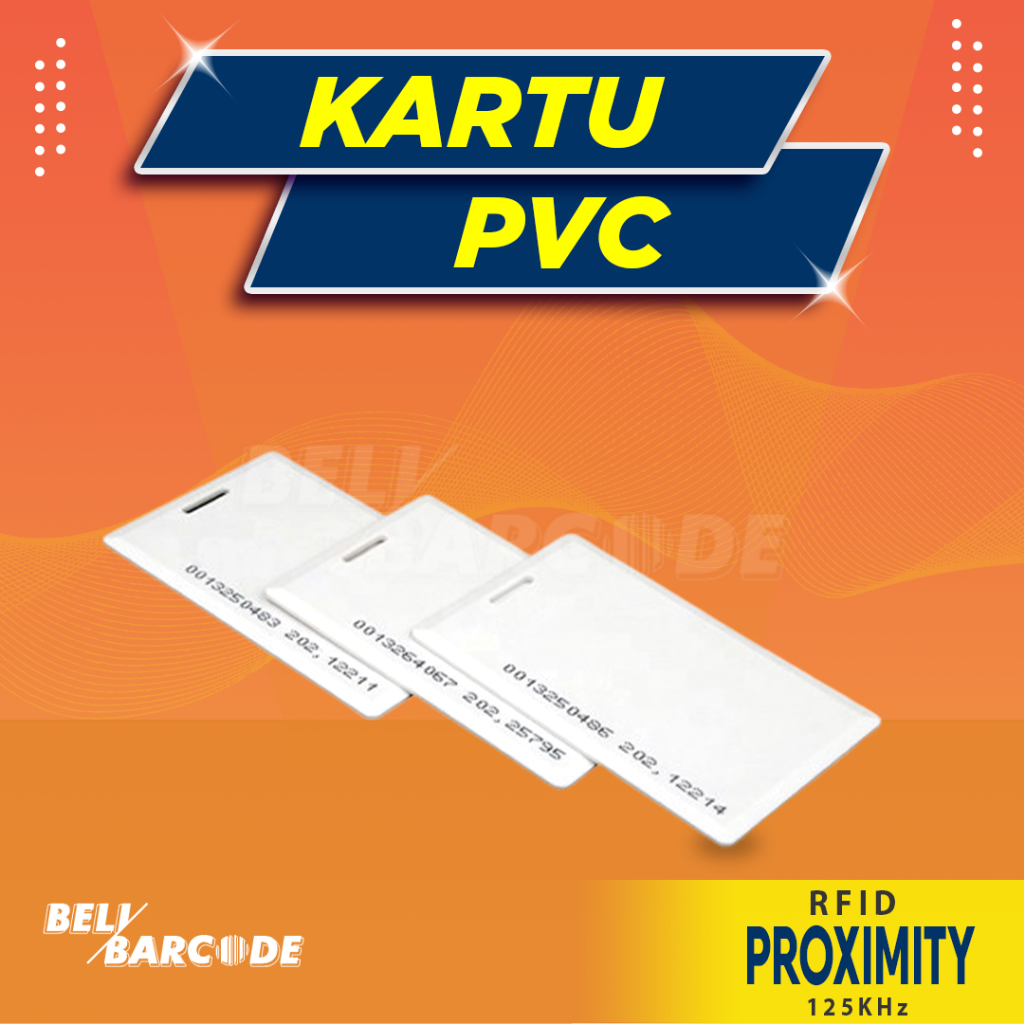 

Proximity 125 kHz Clamshell UID RFID Card Tag Kartu Lubang 125khz