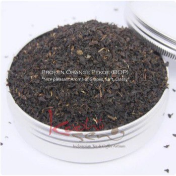 

1 KG BOP Black Tea Broken Orange Pekoe Indonesia Produk Lokal Alami