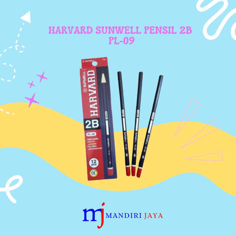 

PENSIL SUNWELL 2B HARVARD PL-09 (PCS)
