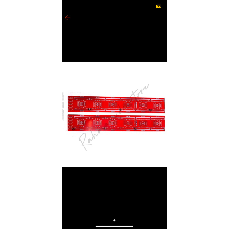 Pcb Transistor final Sanken 6 Set Resistor Nobel