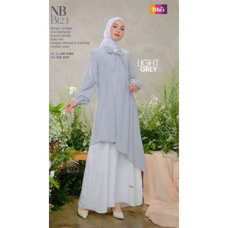 Gamis dewasa || NB B123