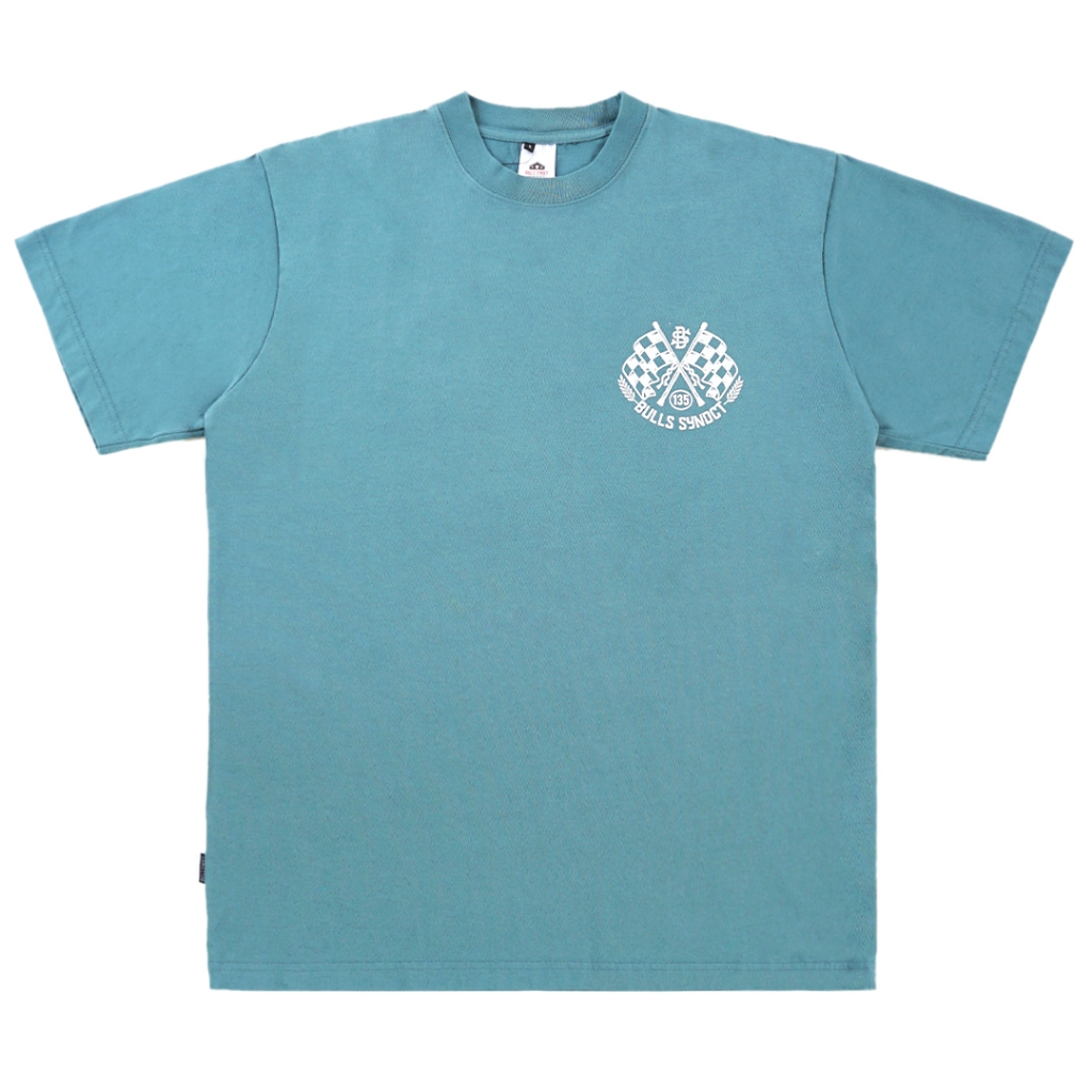 BULLS SYNDICATE T-Shirt | Kaos Lengan Pendek Dixon Blue Stone