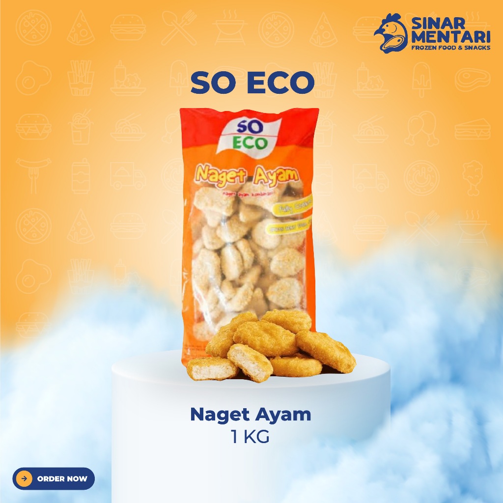 

SO ECO Naget Nugget Ayam 1 KG