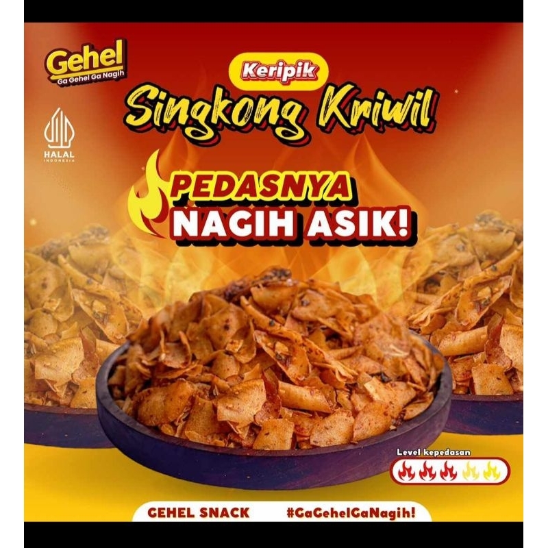 

GEHEL SINGKONG KRIWIL PEDAS