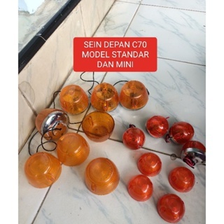 SEIN DEPAN C70 STANDAR DAN SEIN MINI HONDA C70 KSM2