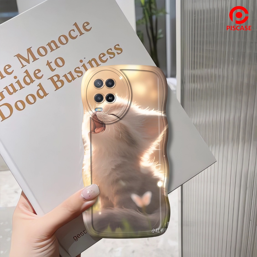 Softcase OPPO OPPO A54 GELOMBANG - Fashion Softcase - Casing OPPO A54 GELOMBANG - Softcase Pro Camer