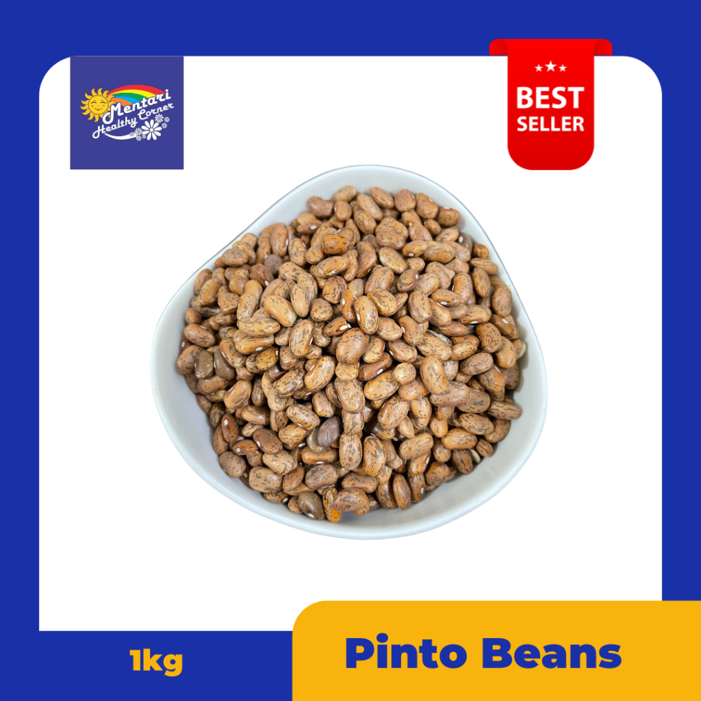 

Pinto Beans 1kg / Kacang Pinto 1kg
