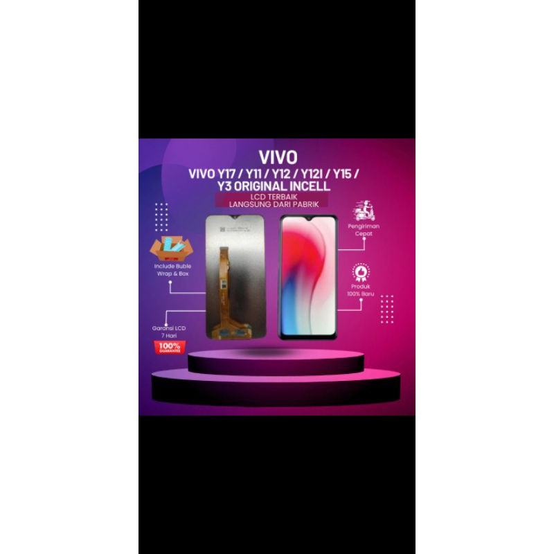 lcd fullset vivo y12 y15 y12i y11 original incell