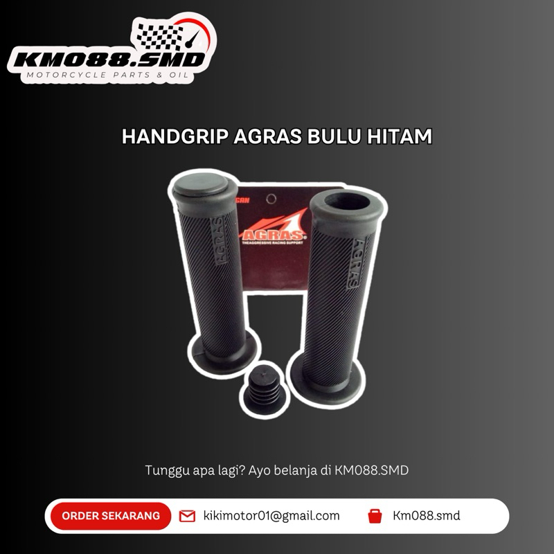 HANDGRIP POLOS HITAM AGRAS