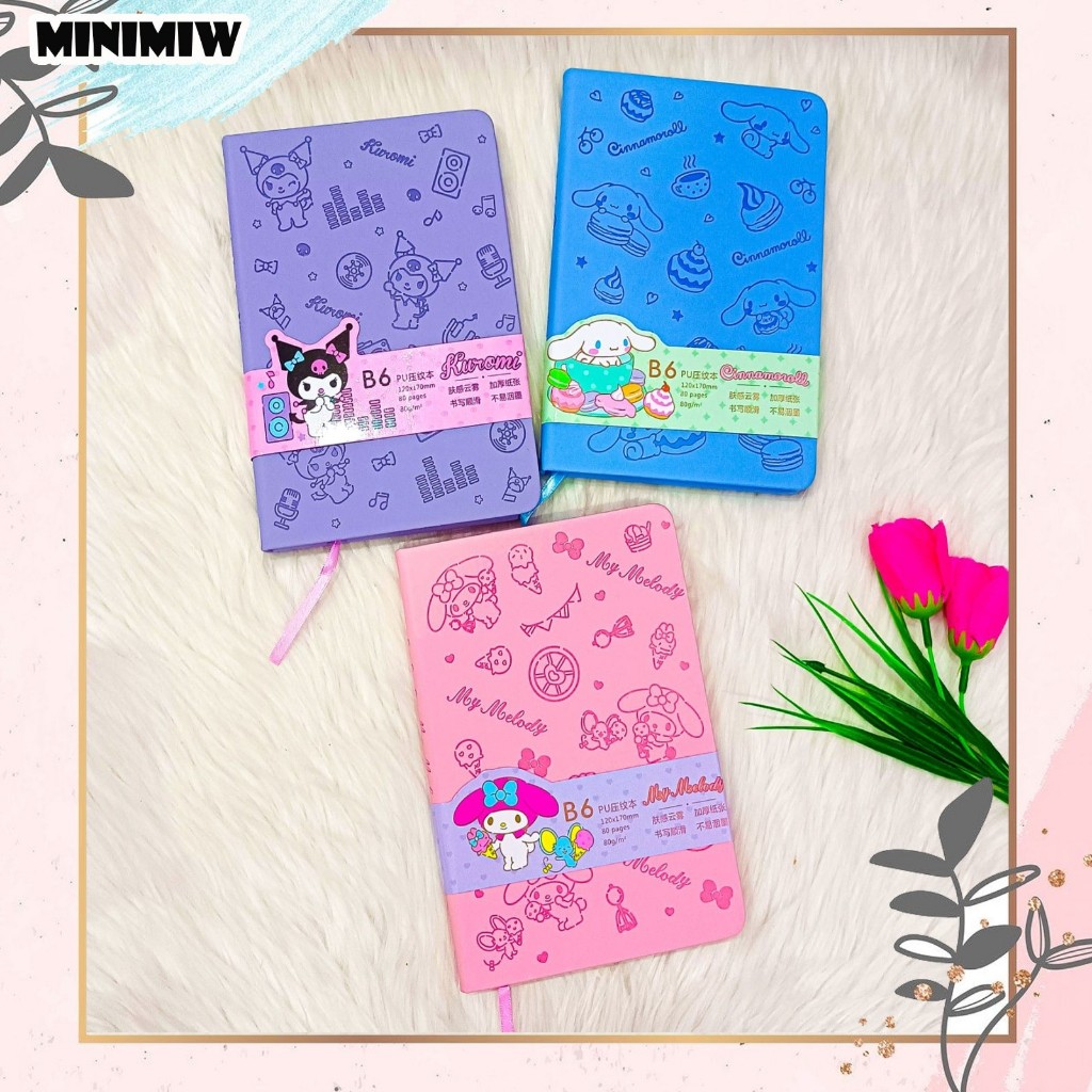 

BUKU SANRIO HARDCOVER UKURAN B6 V2 BK-1166 ISI 80 LEMBAR MELODY HELLO KITTY PURIN CINAMOROLL POCHACCO KUROMI LITTLE TWIN STAR BOOK DIARY MODEL BERGARIS TULIS LUCU ANAK ALAT TULIS KANTOR SEKOLAH MURAH TERMURAH COD