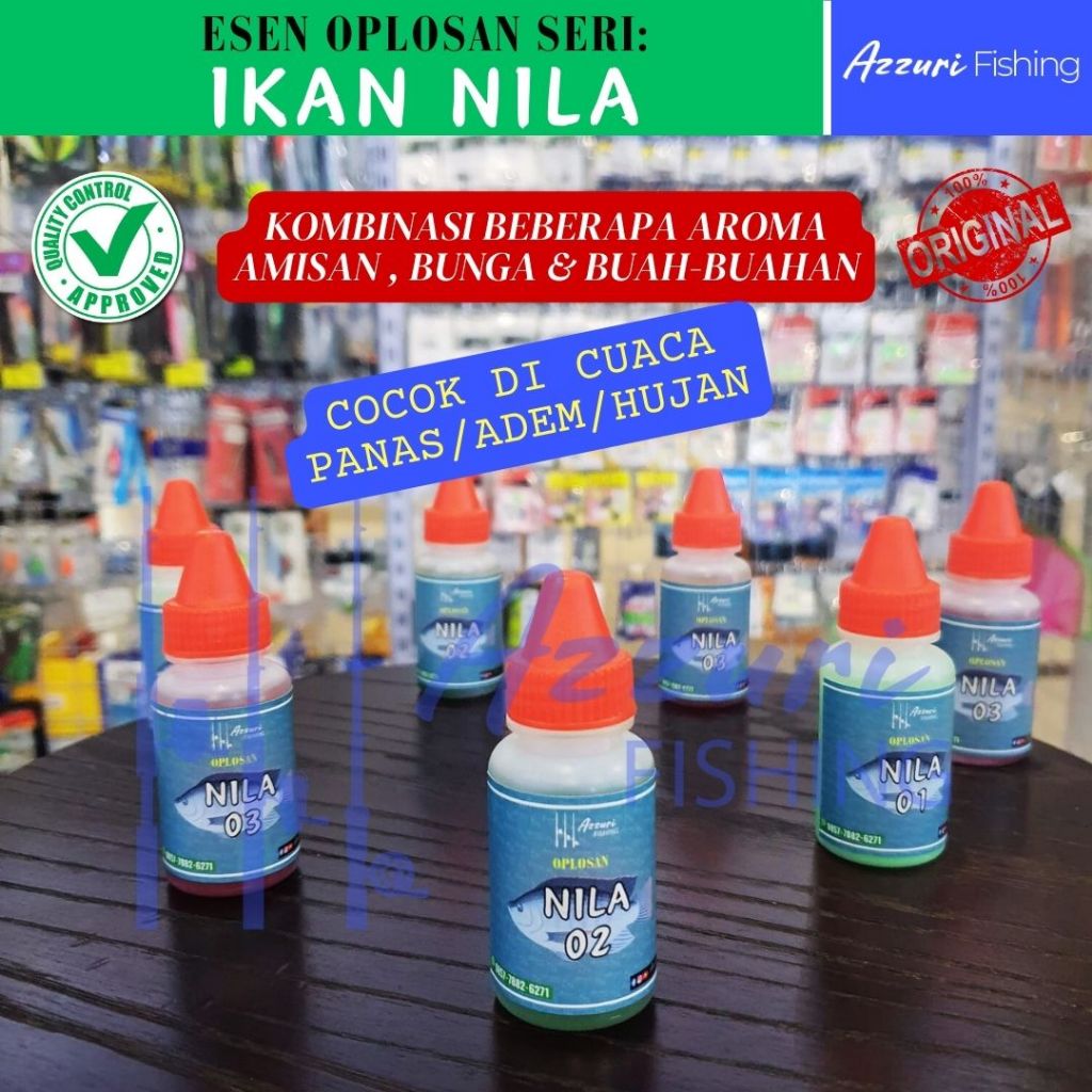 OPLOSAN ESEN IKAN NILA (HARIAN/KILOAN/LIARAN)