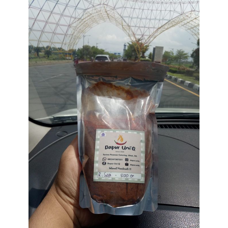 

Dapur uni'Q - Rendang Sapi 500 gram