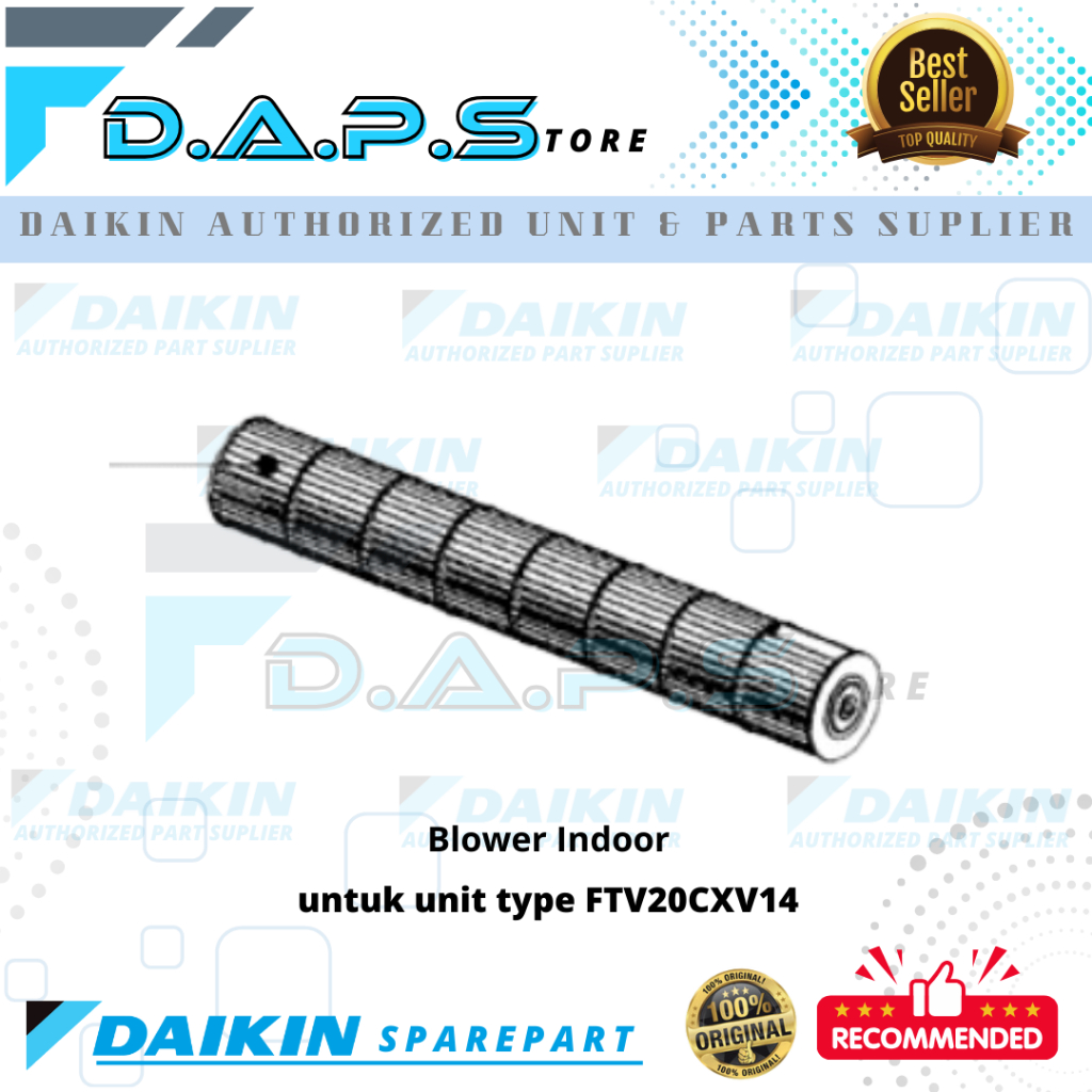 Blower Indoor AC DAIKIN Malaysia 3/4 PK FTV20CXV14