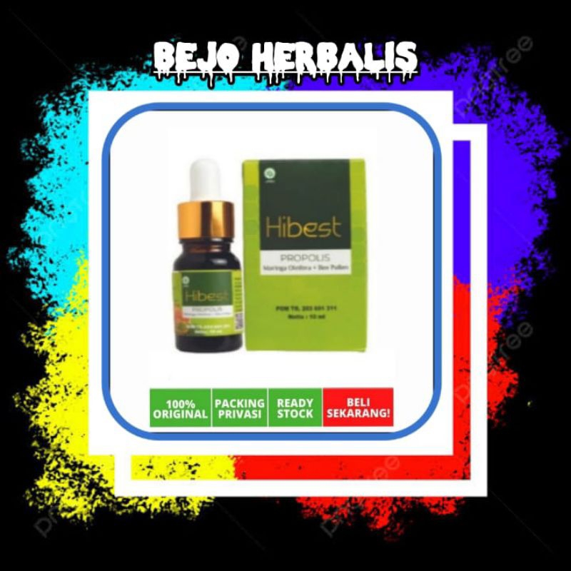 Terlaris Hibest Propolis Atasi Diabetes Original Asli - Hibest Propolis 10 Ml