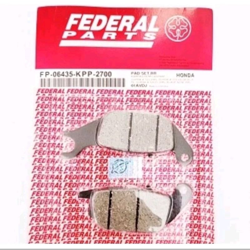 N DISPAD BLK SUPRA 125 SATRIA FU VIXSION ORIGINAL FEDERAL