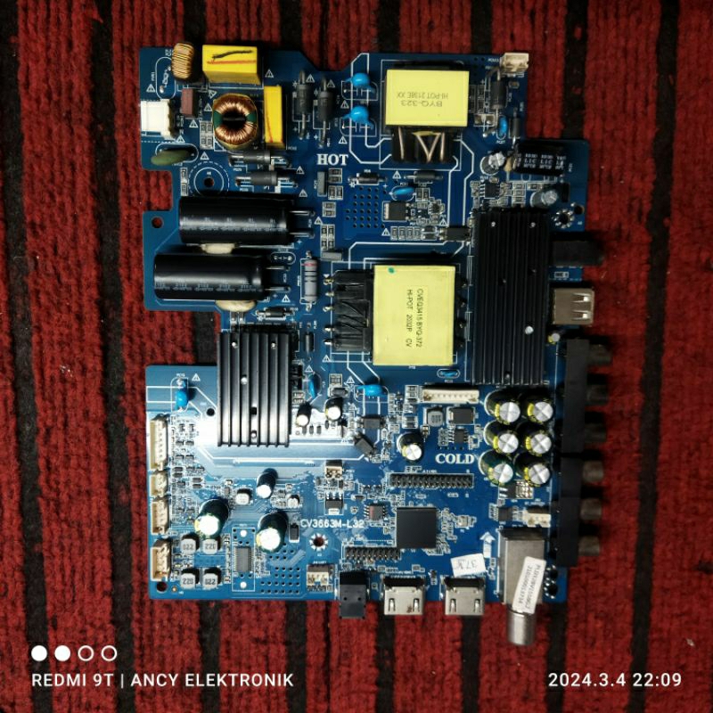 MB MAINBOARD TV POLYTRON PLD 32BV1558G2 - PLD 32BV1558
