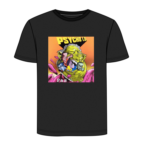 Kaos Pas Band Psycho ID Tshirt Bahan 100% Katun Casual Fashionable T-SHIRT