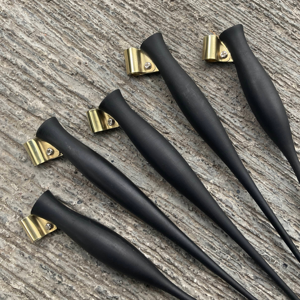 

Oblique Pen Bullock Flange Ebony Wood Calligraphy Dip Pen