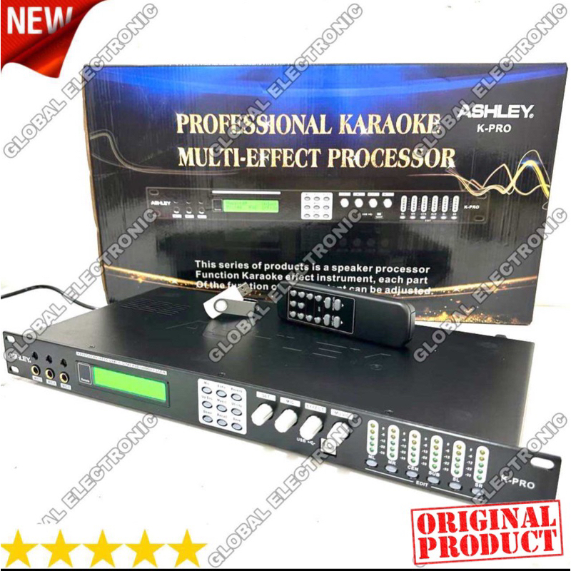 Digital Prosesor Ashley Karaoke Management Super K / Super K Pro System Ashley Super K / k Pro Origi