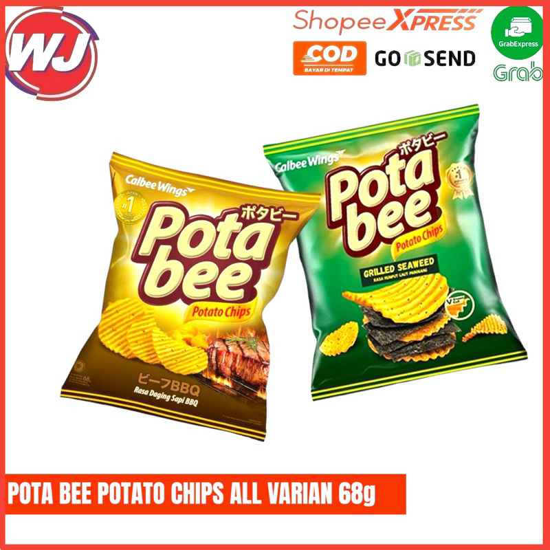 

POTABEE POTATO CHIPS ALL VARIAN 68g