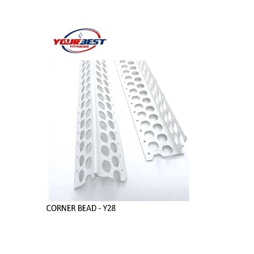 RealPict Corner bead PVC UPVC Corner bead sudutan luar tembok Y28