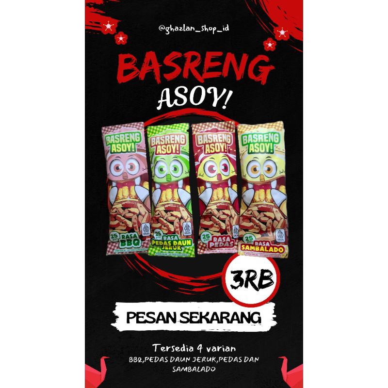 

Basreng asoy/basreng/basreng enak/basreng murah/basreng gurih