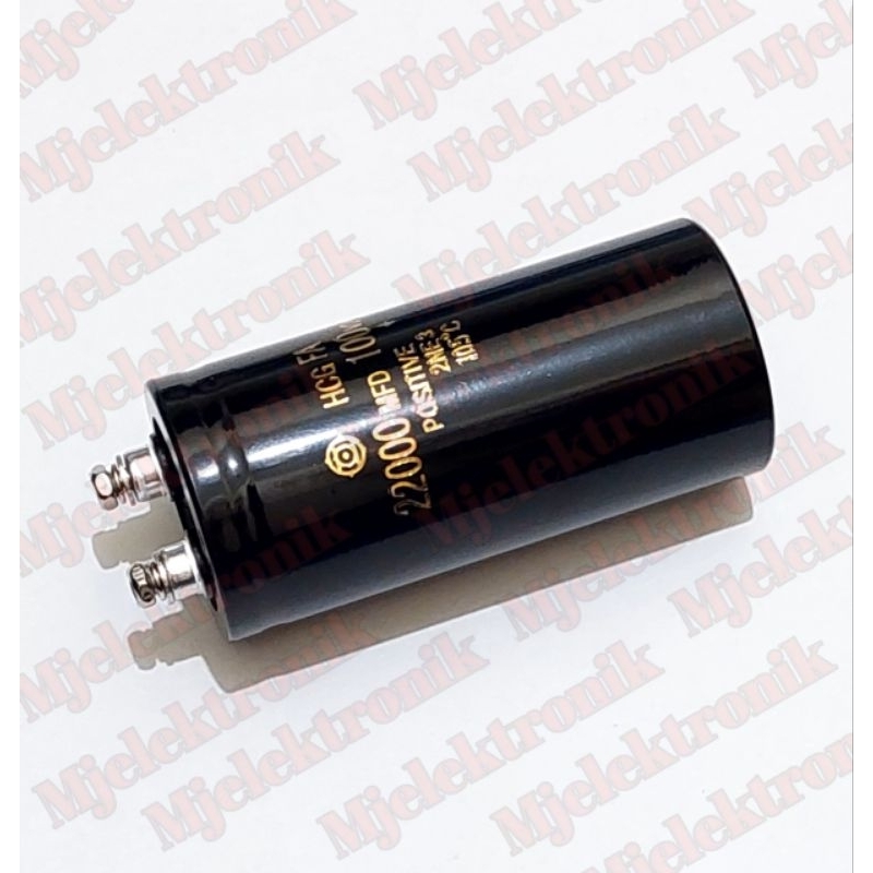 Swallashop.Id Elco 22000Uf 100V Elko Hcg 22000Mfd 100Vdc Original