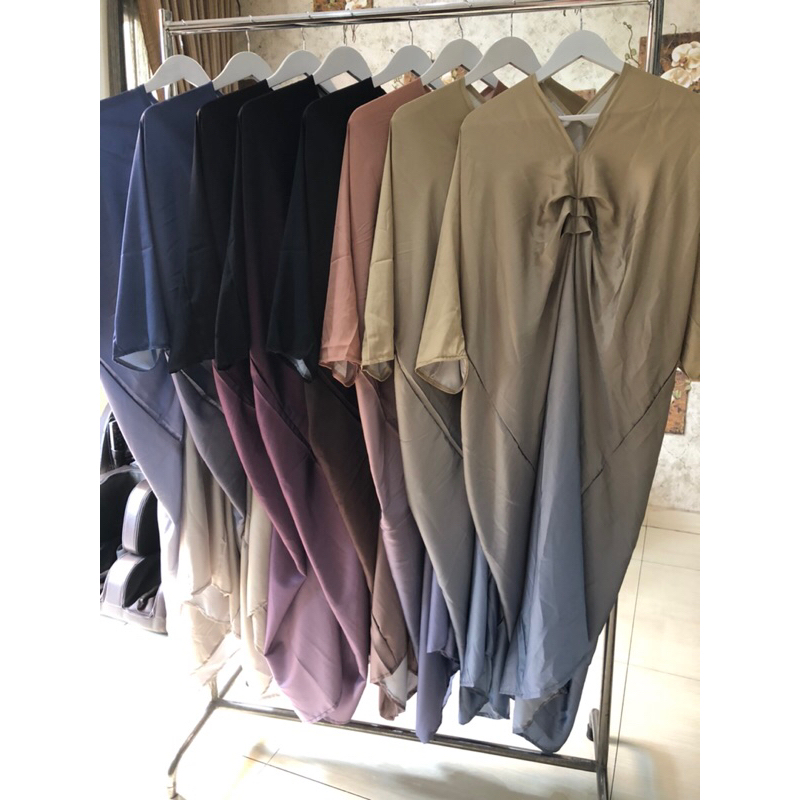 TERBARUGAMIS KAFTAN GRADASI WARNA/KAFTAN OMBRE GRADASI SILK PREMIUM/ALL SIZE