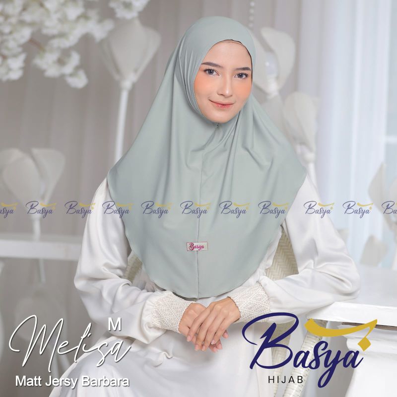 ** Basya Hijab ** Bergo Melisa M Original Basya Hijab