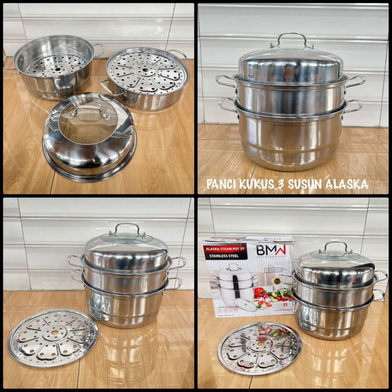 Panci kukus 3 susun