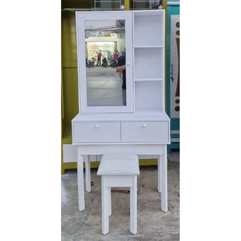 meja rias minimalis hpl