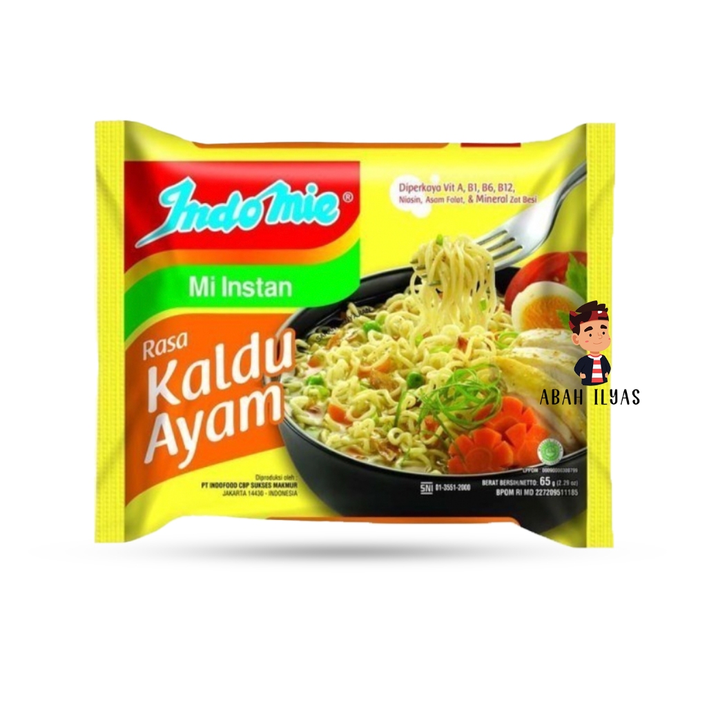 

Indomie Kuah Mi Instan Kaldu Ayam