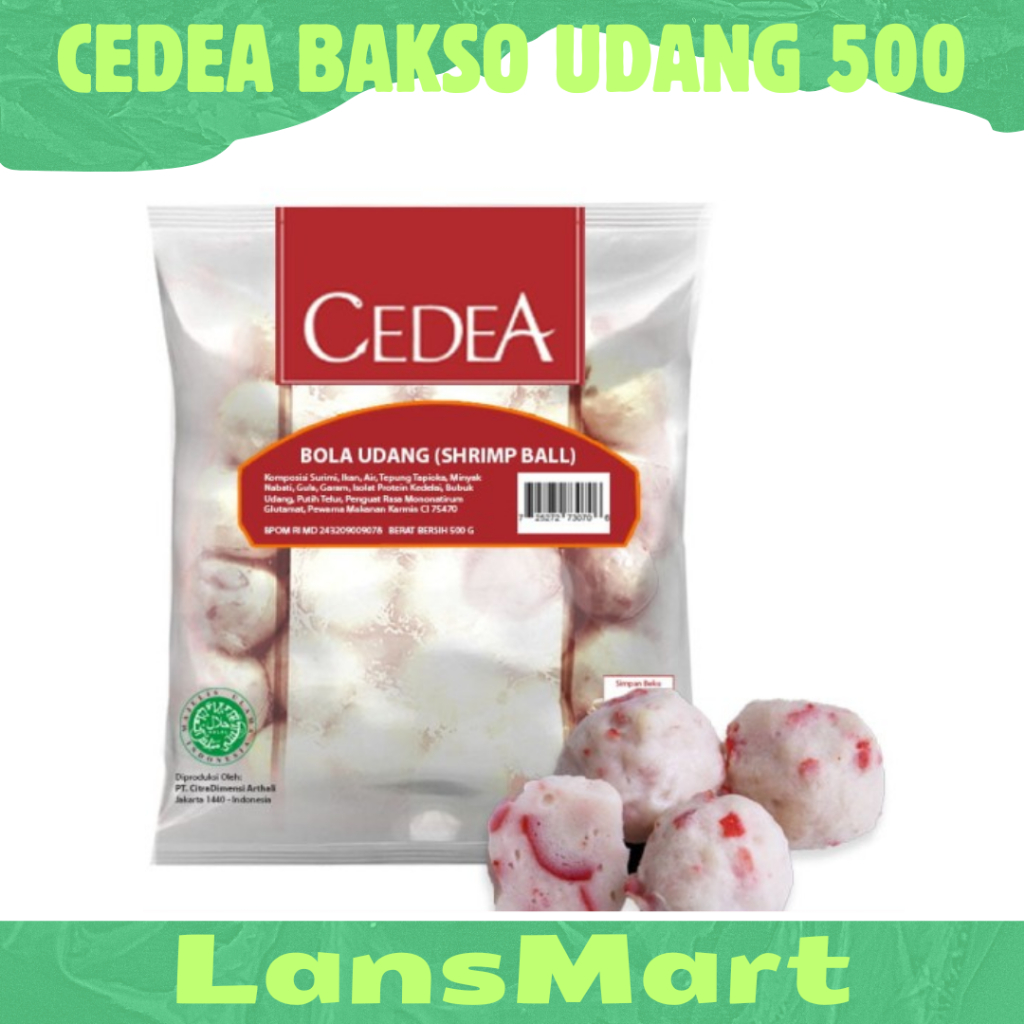 

CEDEA BAKSO UDANG 500