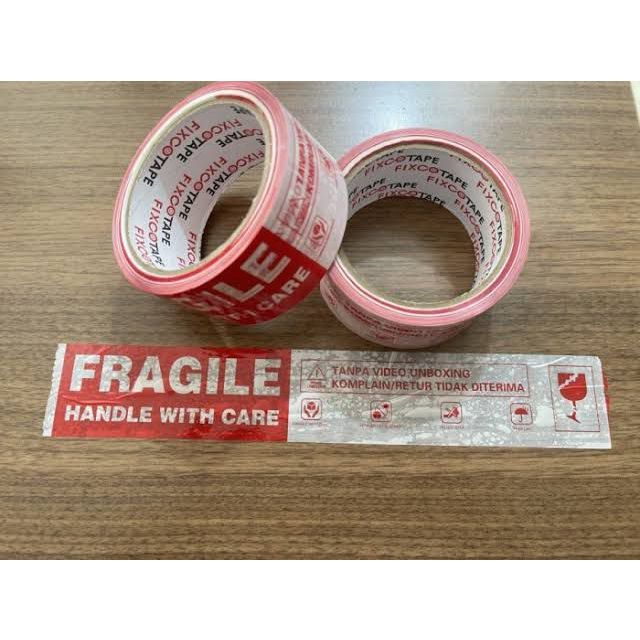 

Lakban packing barang/ lakban fragile 2 warna