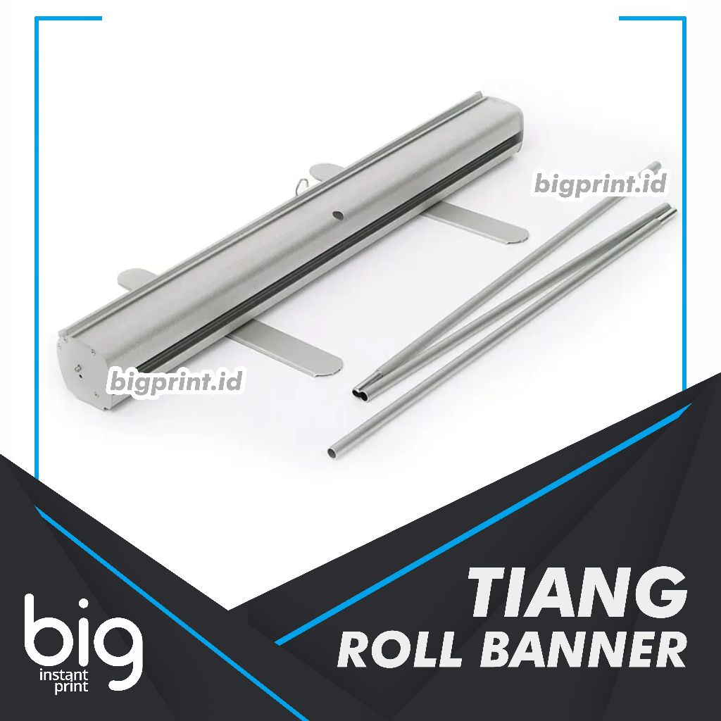 TIANG ROLL BANNER | TANPA CETAK | BERKUALITAS | READY STOCK