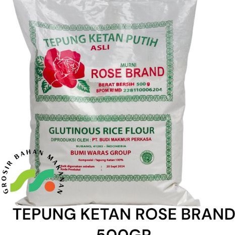

Pasti Murah TEPUNG KETAN ROSE BRAND 5GR K62