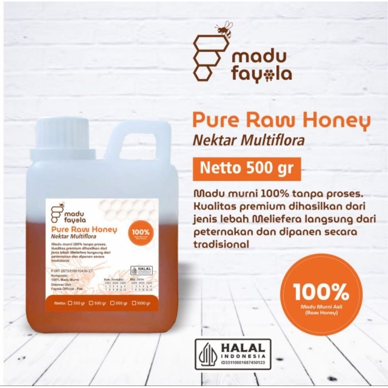 

Madu Asli Murni 100% tanpa ada tambahan