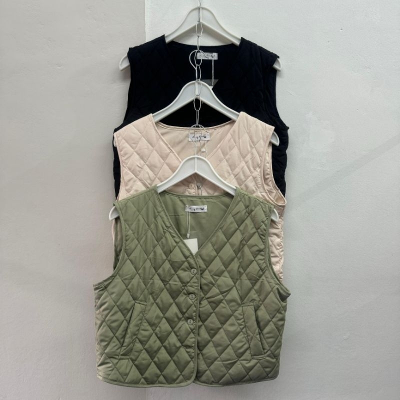 Vest rompi wanita motor import Bangkok style Korea